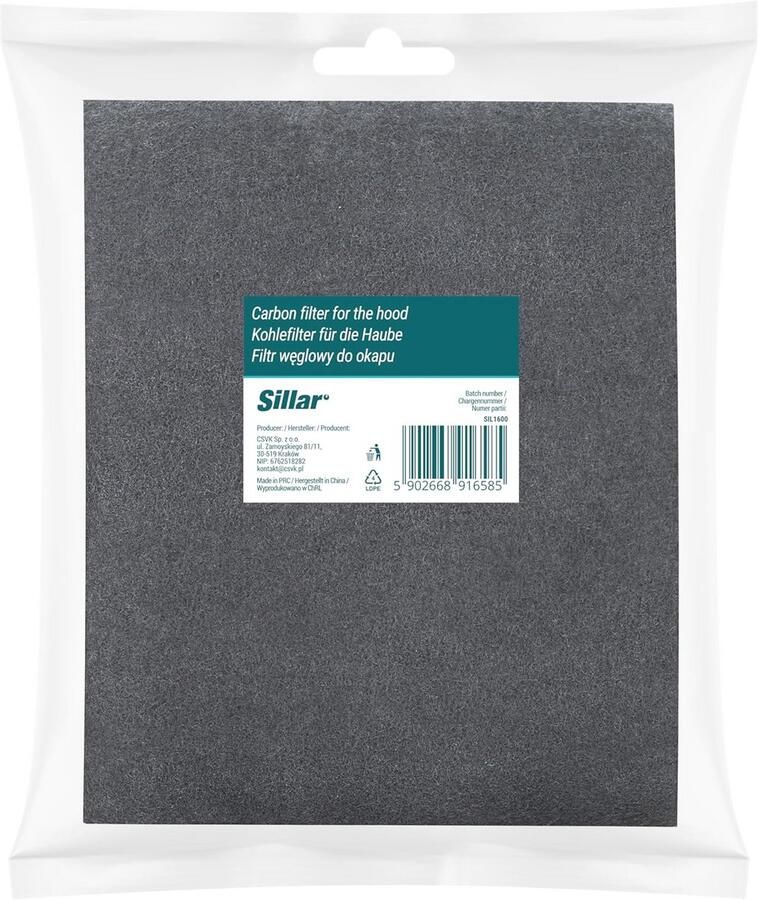 Actief Koolstoffilter voor Afzuigkap – Universeel Snijbaar Filter 38x56 cm voor Geurtjes en Vet