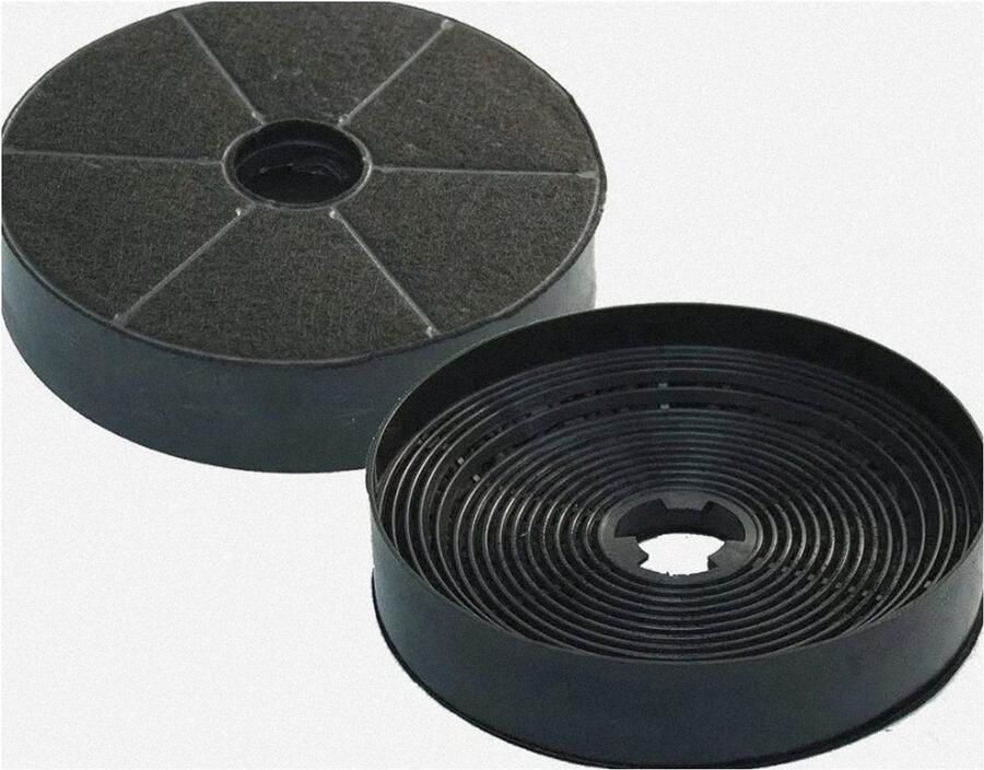 Actieve koolfilter set van 4 geschikt voor afzuigkappen actieve kool