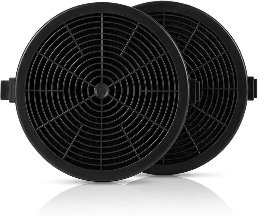 Actieve koolfilters voor afzuigkappen 2 stuks vervangingsfilters voor optimale luchtkwaliteit en geurabsorptie