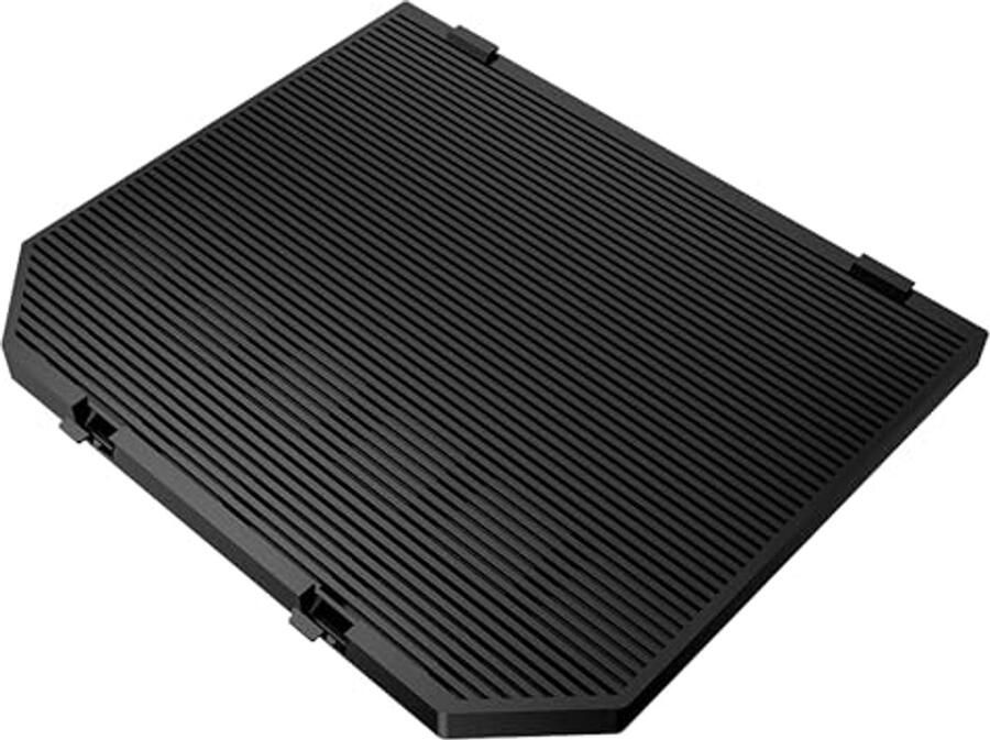 Actieve Koolstoffilter voor Afzuigkap Vervangingsfilter voor Circulatieafzuigkappen (1 stuk Zwart)