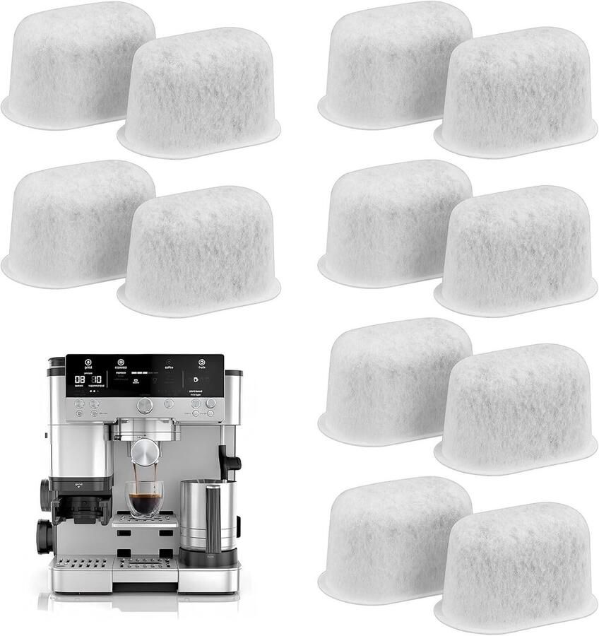 Actieve Koolstoffilter voor Koffiezetapparaten Vervangingswaterfilter en Koffieaccessoires voor Optimale Smaak