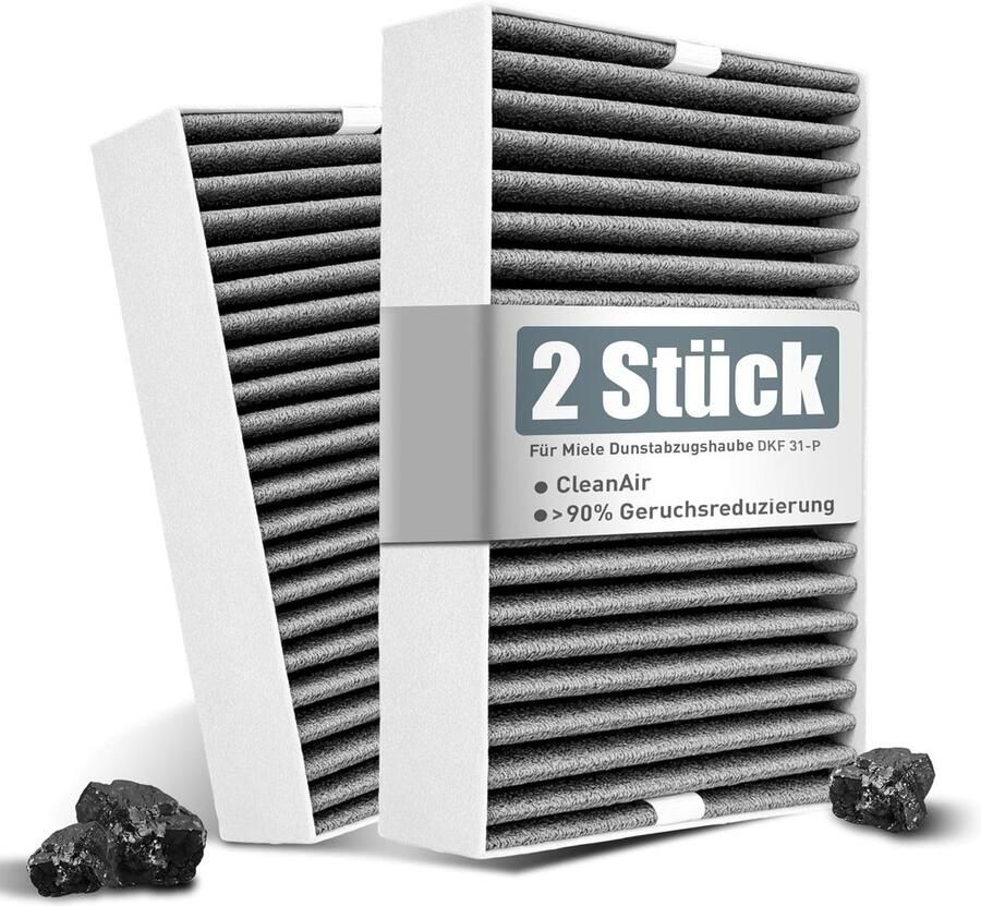 Actieve koolstoffilters voor afzuigkap compatibel met verschillende modellen ideaal voor geur- en vetverwijdering