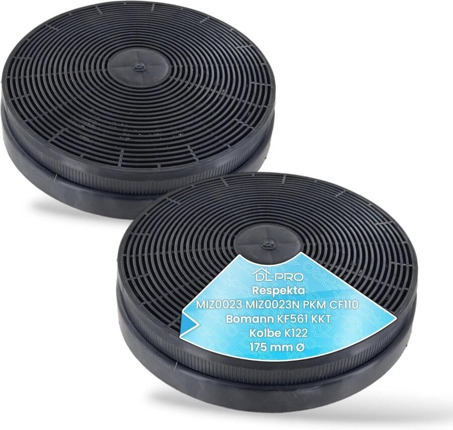 Actieve Koolstoffilters voor Afzuigkappen Universeel Keuze voor Modellen