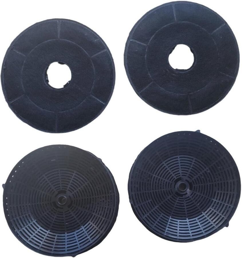 Actieve Koolstoffilters Voor Afzuigkappen Voordeelset 4 Stuks