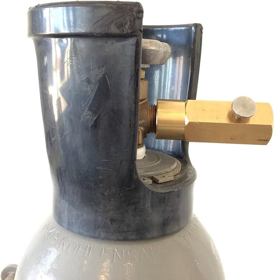 Adapter 1 2 inch thread for transferring CO2 gas from large CO2 bottles in the 290g cylinder suitable for water Maxx ShopVlot
