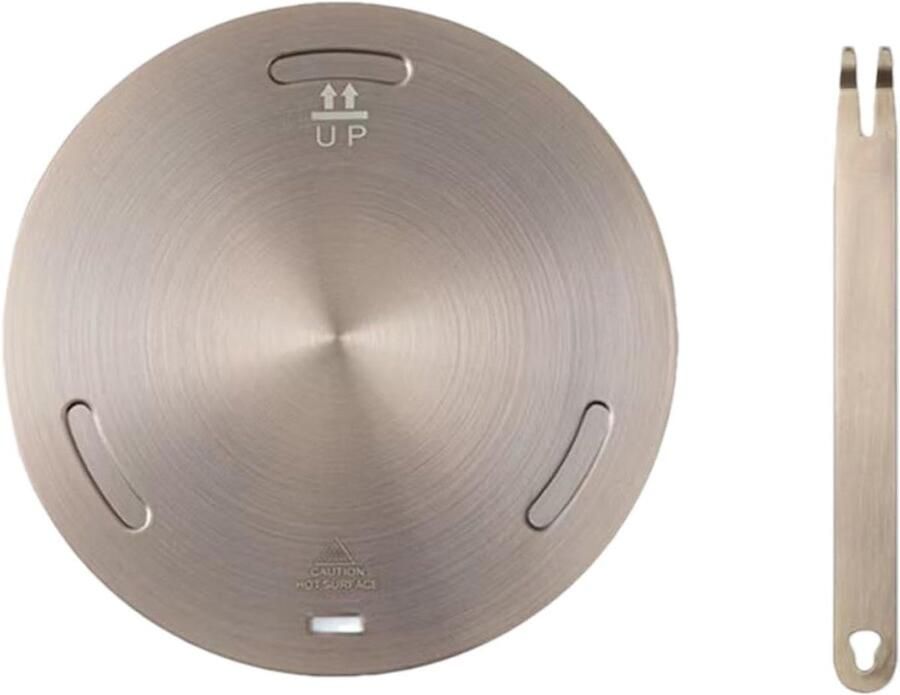 Adapter Plaat Warmte Diffuser Koken op Inductie Drie-laags Constructie 16 cm