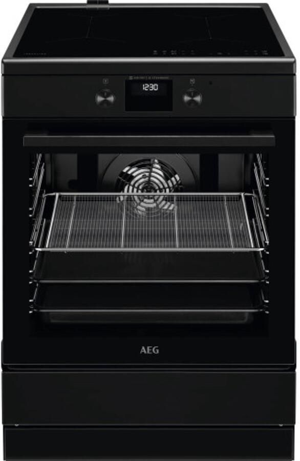 AEG CIB6640AAB inductiefornuis Zwart- Steambake Airfry