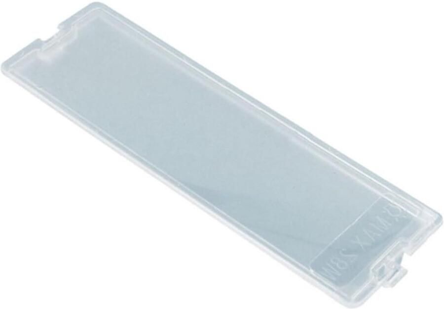 Afdekkap Afzuigkap Lampenkap Plastic Keukenverlichting Herstellen Specifieke Pasvorm 155mm x 50mm Transparant