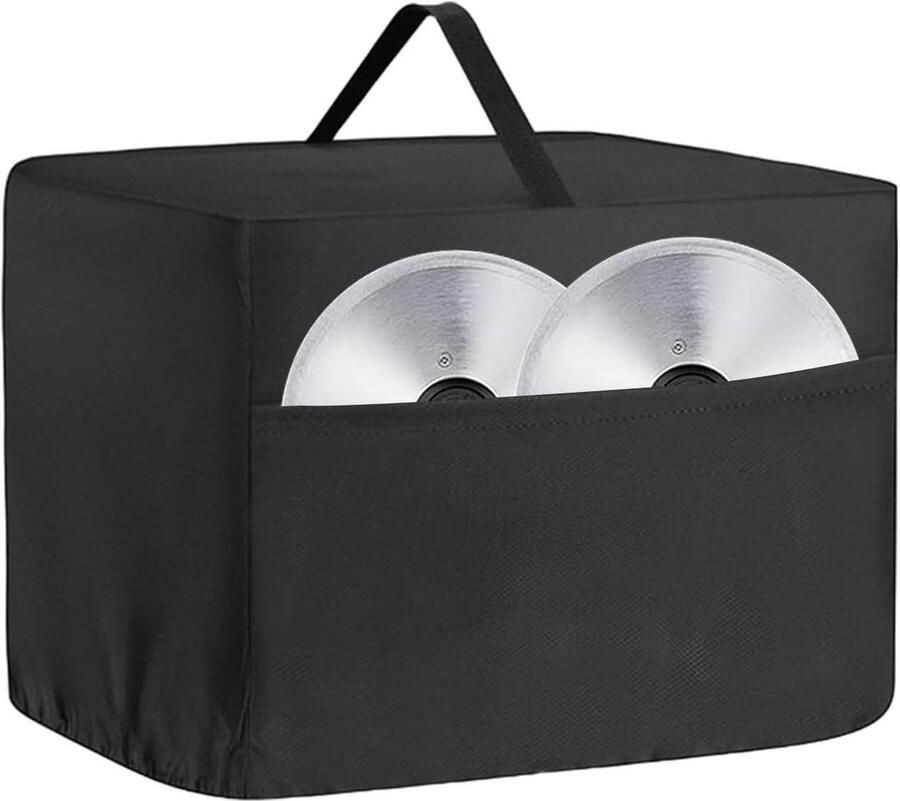 Afdekking voor snijmachine Keukenmachine hoes Keuken organiseren Met zijvakken 40 x 30 x 30 cm Grijs