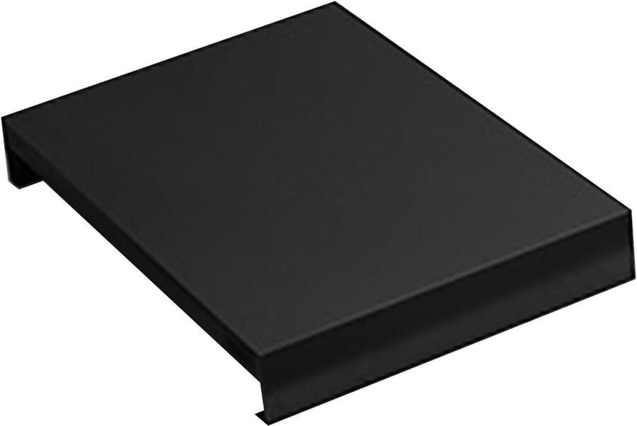 Kookplaat Afdekking Fornuis Beschermer Keuken Organisatie Roestvrij Staal 40 x 48 cm Zwart