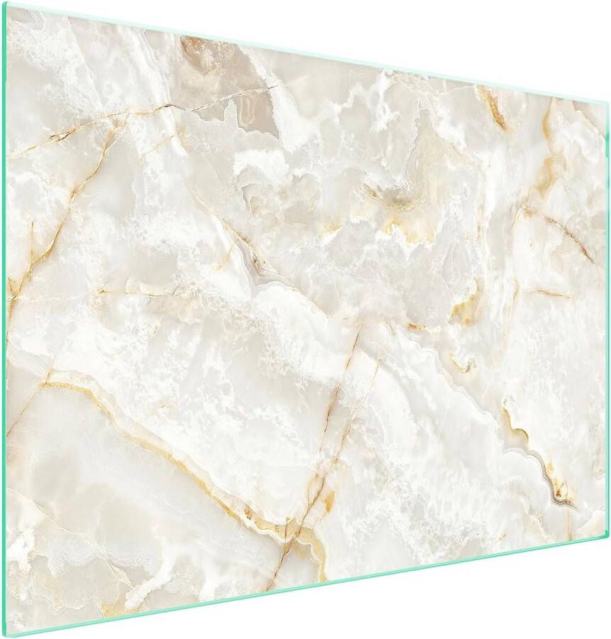 Afdekplaat 70 x 52 cm voor Kookplaat Multifunctioneel Glazen Snijplank en Spatbescherming