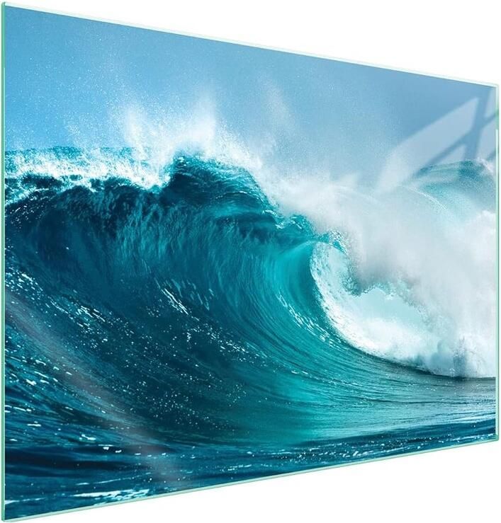 Afdekplaat Kookplaat Spatbeschermer Glas Keuken Beschermen Gehard Glas 70 x 52 cm Decoratief