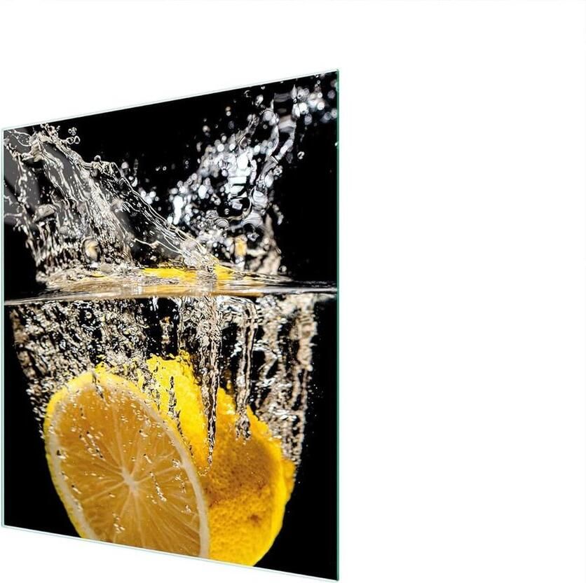 Afdekplaat Kookplaat Spatbord Glas Keuken Beschermen Gehard Glas 45x52 cm Decoratief