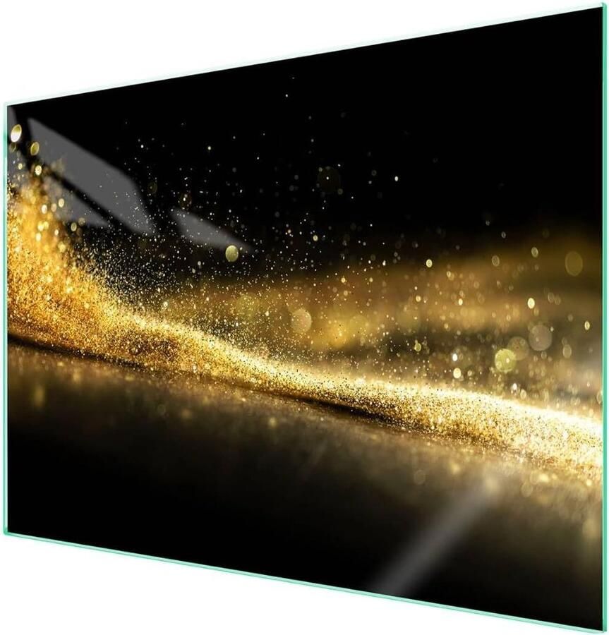 Afdekplaat Kookplaat Werkbladbeschermer Glas Keuken Decoratie Gehard Glas 70 x 52 cm Veelkleurig - Foto 2
