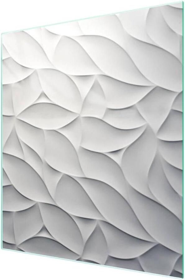 Afdekplaat Kookplaat Werkbladbeschermer Glas Keuken Decoratie Krasbestendig Gehard Glas 45 x 52 cm Veelkleurig