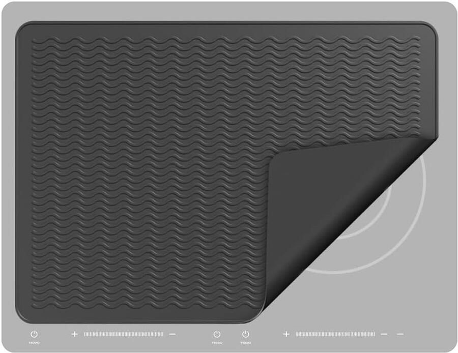Afdekplaat voor fornuis en inductiekookplaat hittebestendige kookplaat afdekking 71 cm x 51 cm ideaal voor keramische kookplaten bescherming tegen krassen en vuil