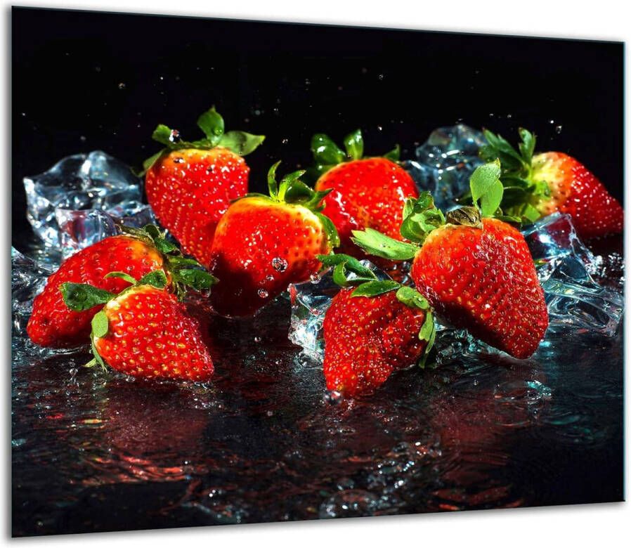 Afdekplaat voor fornuis van gehard glas 60 x 52 cm Kookplaatbescherming voor inductie en elektrische fornuizen Zwart