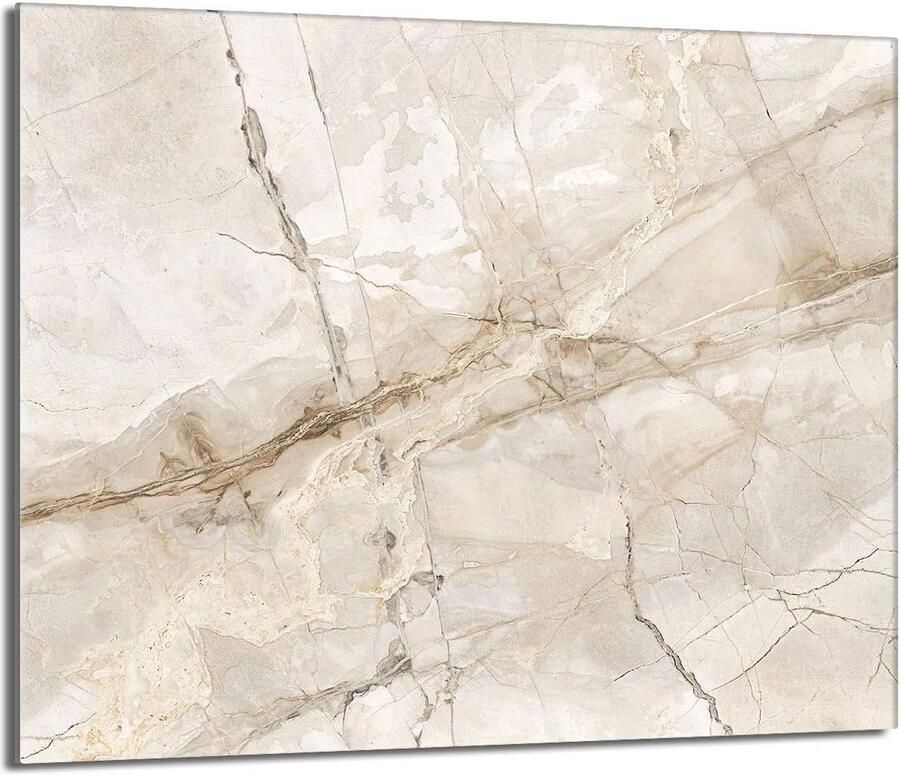 Afdekplaat voor keramische kookplaat Multifunctionele snijplank en spatbescherming 60x52 cm