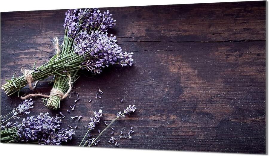 Afdekplaten Kookplaat Glasplaat Keuken Kookplaat Beschermen Gehard Glas 90 x 52 cm Lavendel