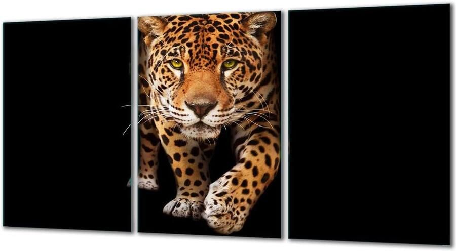 Afdekplaten Kookplaat Werkblad Beschermers Keuken Decoratie Gehard Glas 30 x 52 cm Zwart