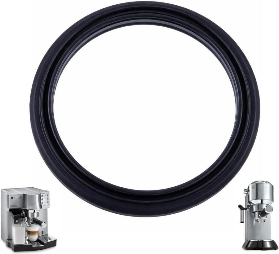 Afdichting Koffiezetapparaat Zeteenheid Ring Espresso Zetten Hittebestendig Siliconen 58 mm Transparant