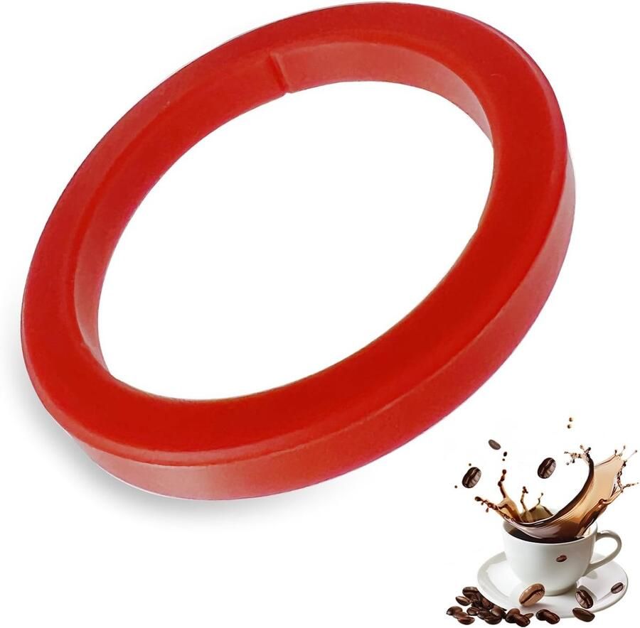 Afdichting voor espressomachines siliconen O-ring zetgroep past ook bij ECM Profitec Lelit Mara X PL62 Rancillo Silvia Bezzera BZ10 Magica Rocket Appartamento Mozzafiato (1 stuk)