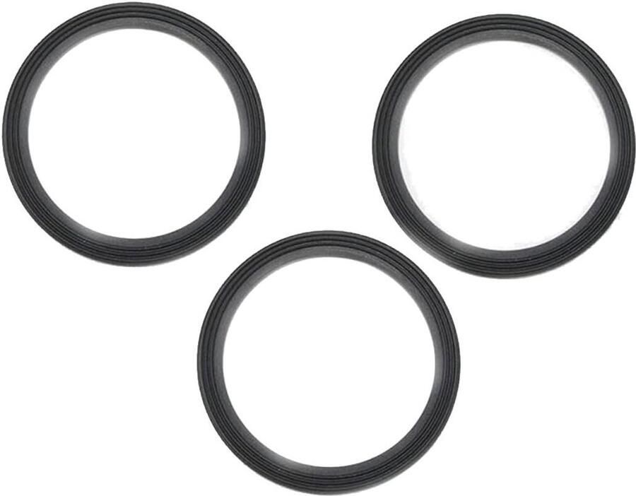 Afdichtingen Keukenmachine Pakkingen Set Keukenmachine Onderhoud Originele Pasvorm 3 stuks Zwart