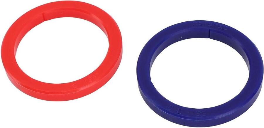 Afdichtingskit Koffiemachine Vervangingsring Groepskop Apparaat Onderhoud Hoge Temperatuur Bestendig 2 Stuks Blauw Rood