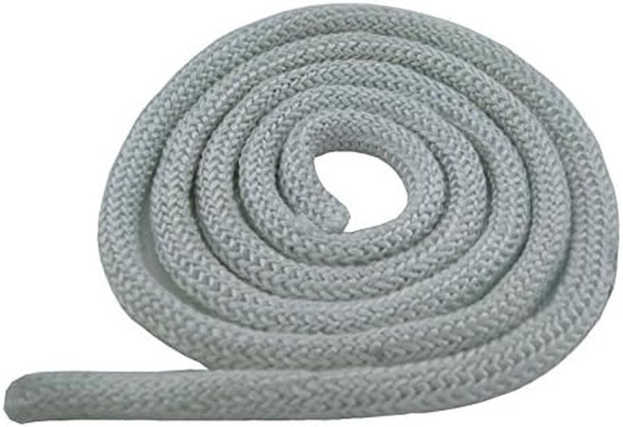 Afdichtingskoord Kachel Glasvezelkoord Oven Reparatie Hoge Temperatuur Stabiliteit 18 mm Wit
