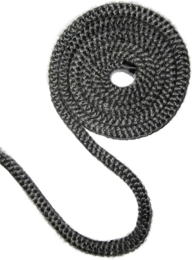 Afdichtingskoord Koord Oven Kachel Afdichting Hoge Temperatuur 6 mm Zwart