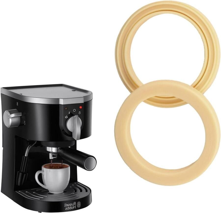 Afdichtingsringen Koffiemachine Reserveafdichtingen Koffie Maken BPA-vrij Hittebestendig 2 Stuks Transparant