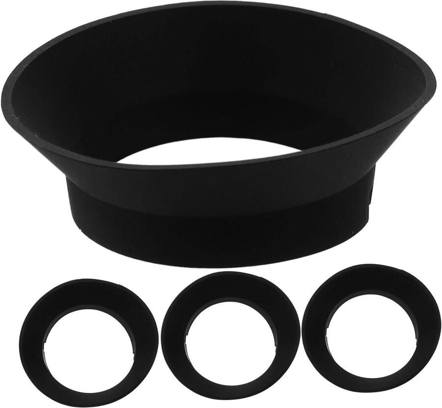 Afdichtingsringen Koffiemolen Pakking Set Koffie Vers Houden Luchtdichte Afsluiting 640 x 440 cm Zwart