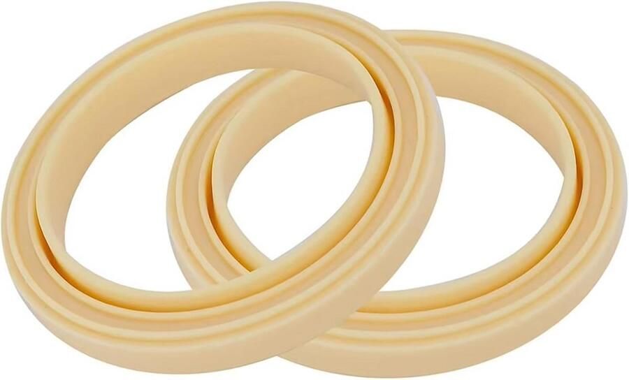 Afdichtingsringen Reserveafdichtingen Koffiezetapparaat Onderhoud Voedselveilig Siliconen 2 stuks 65mm Beige