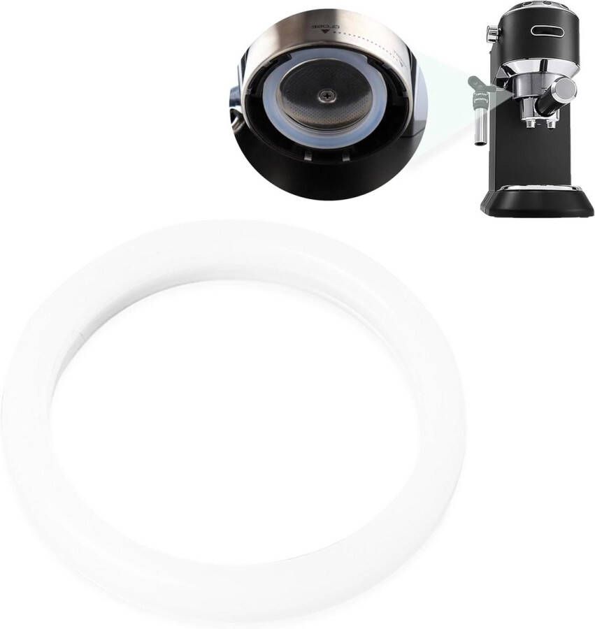 Afdichtingsringen voor DeLonghi koffiezetapparaat Siliconen O-ring afdichting compatibel met EC680 EC685 EC785 EC885 EC850 EC860