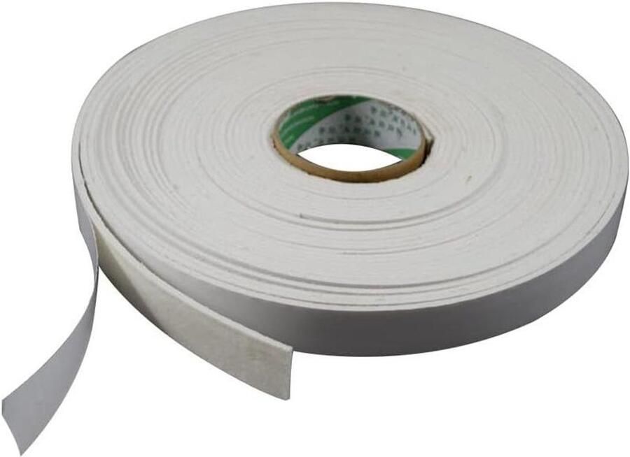 Afdichtingsstrip Keramische Vezel Hittebestendige Tape Oven Deur Dichten Klasse A Brandwerend 10mmx4mmx15m Wit