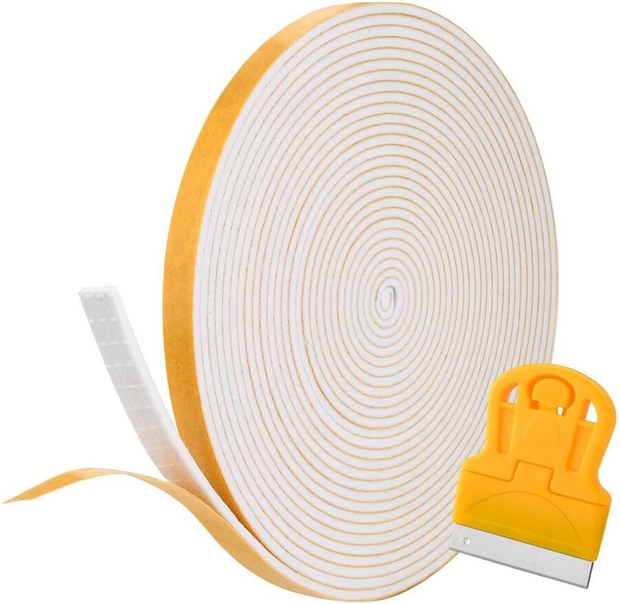 Afdichtingstape Kookplaat Waterdichte Montageband Keuken Installatie Flexibel en Duurzaam 5m x 7mm x 2mm Wit