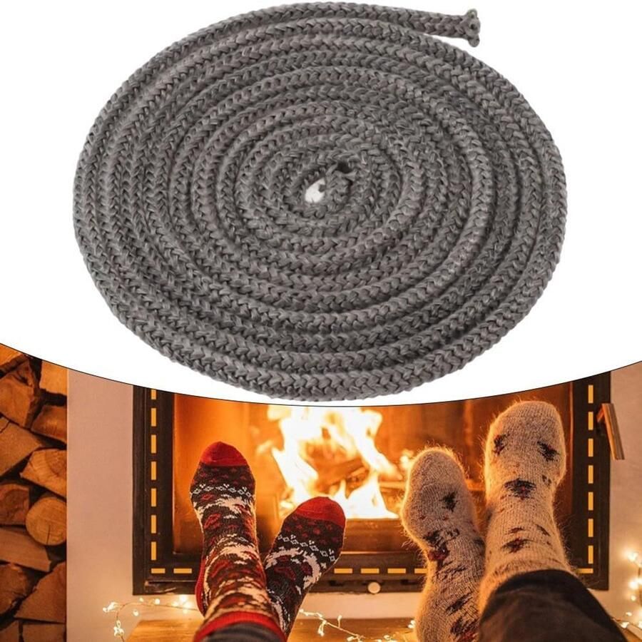 Afdichtingstape voor Fornuis en Open Haard Verkrijgbaar in 8 mm 16 mm en 18 mm