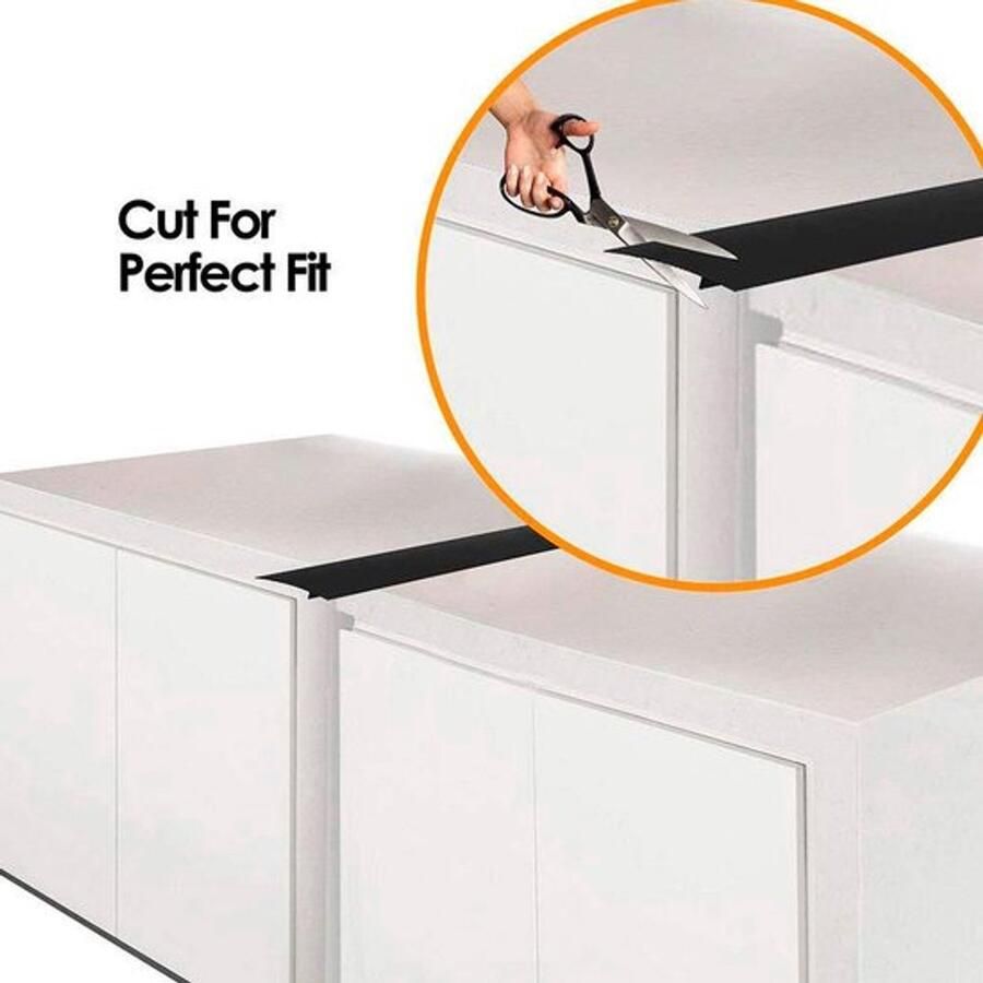 Afdichtstrip Hittebestendig Afdichtstrip Fornuis Siliconen Afdekking 2 Stuks 25 Inch Water- en Oliebestendig Fornuisafdichting