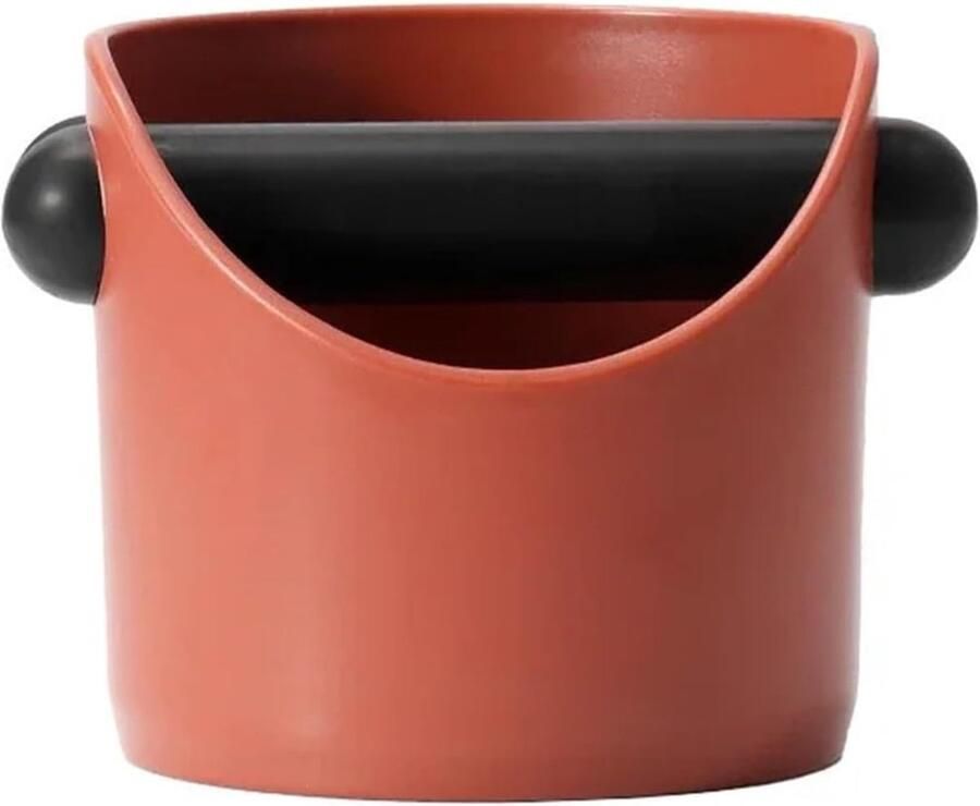 Afklopbak Koffiedik Barista Container Espresso Bereiding Compact Ontwerp Niet Gespecificeerd Rood