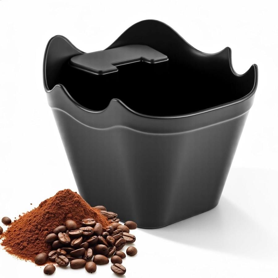 Afklopbak Koffiedik Koffie Accessoire Koffiezetapparaat Reinigen Dubbele Functie Compact Formaat