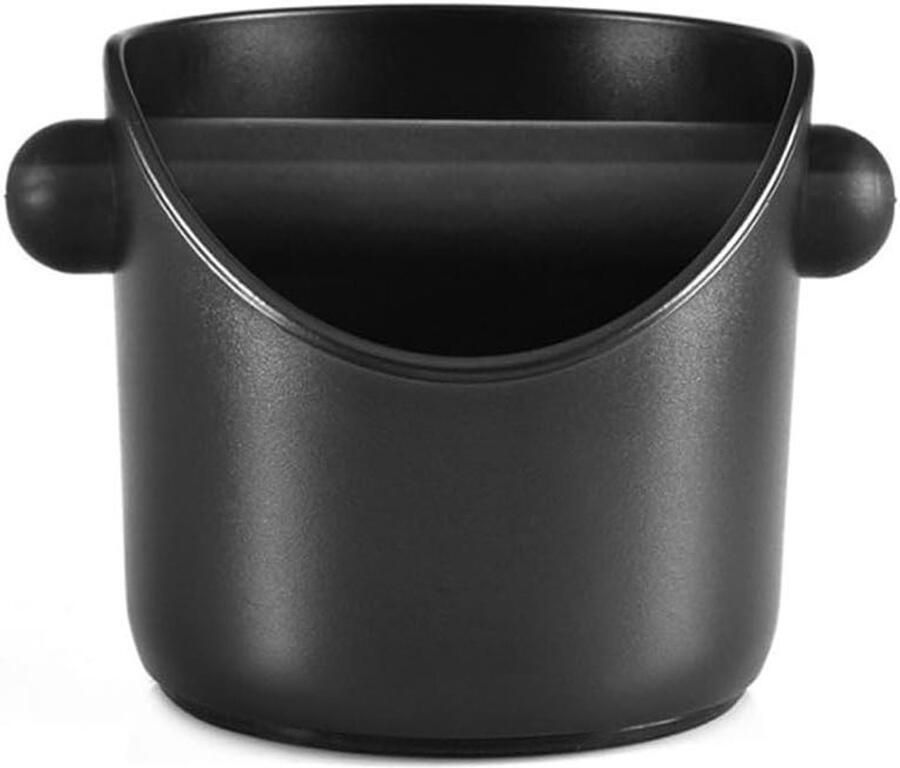 Afklopbak Koffiedik Koffie Knock Box Espresso Maken Afneembare Klopstang 11 x 10 cm Zwart