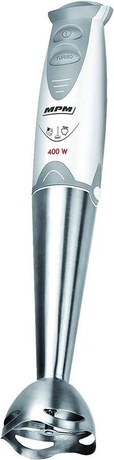 Afneembare Handmixer met RVS Arm en Turbo Functie 400W