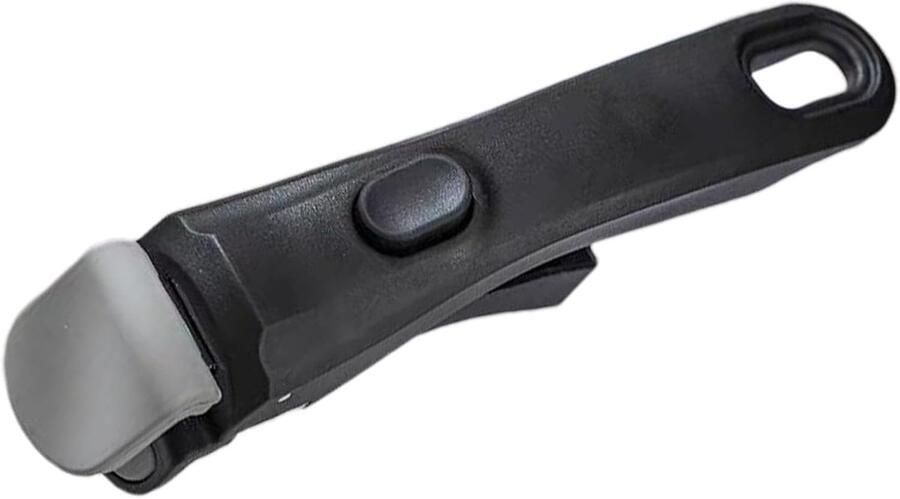 Afneembare Pothandgreep Containergreep Kookgerei Veilig Koken Hittebestendig Materiaal 19 x 3.2 cm Zwart