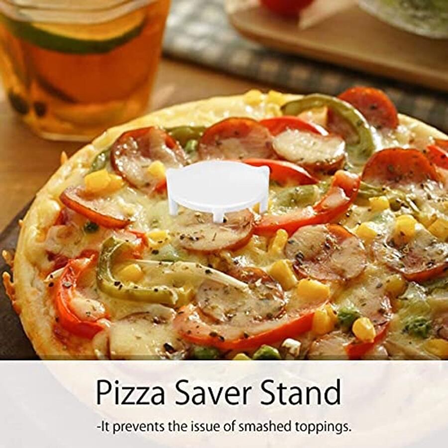 Afstandhouders voor Pizzabekers 100 Stuks Kunststof Pizza-Standaard - Foto 2