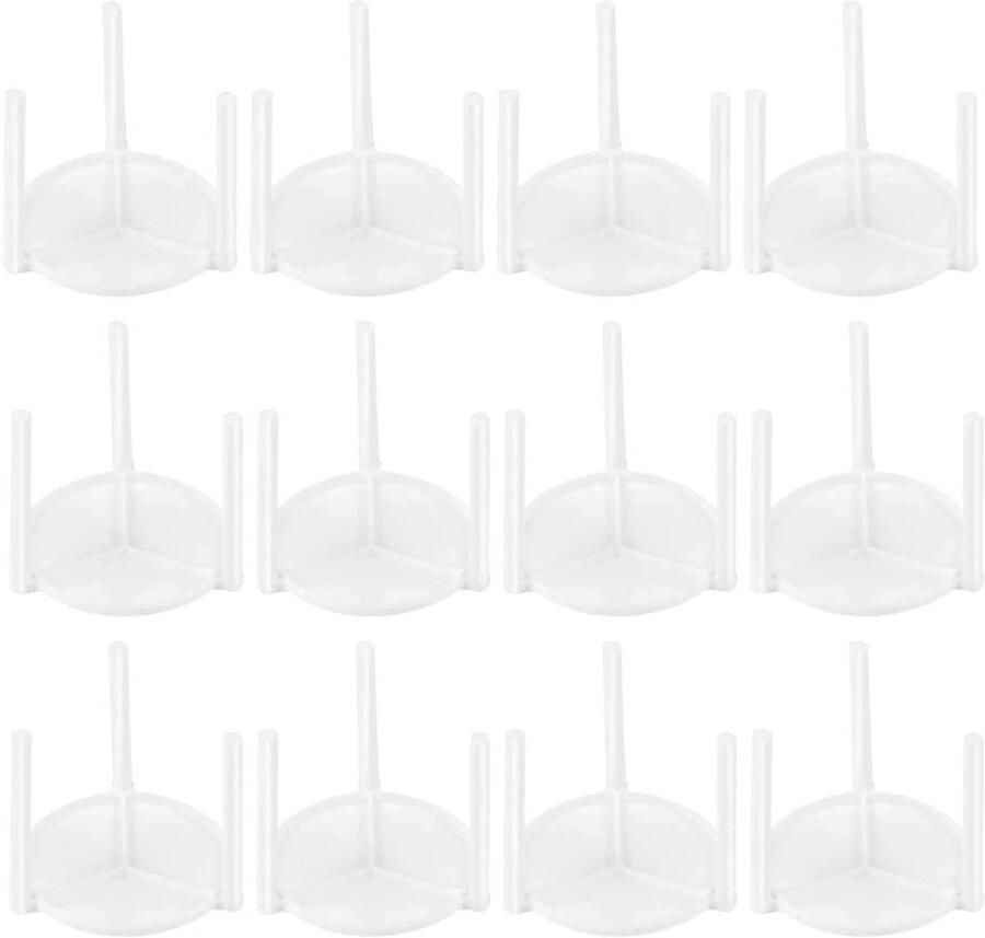 Afstandhouders voor Pizzabekers 100 Stuks Kunststof Pizza-Standaard