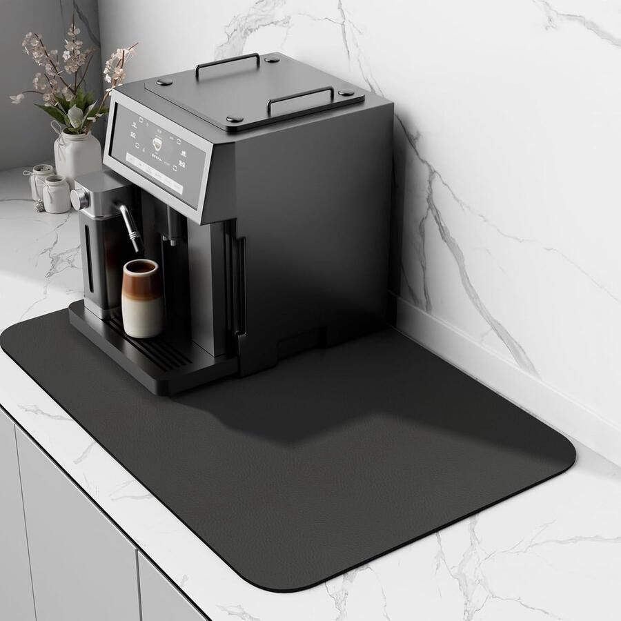 Aftapsmat voor koffiezetapparaat snel drogend super absorberend 40 x 60 cm