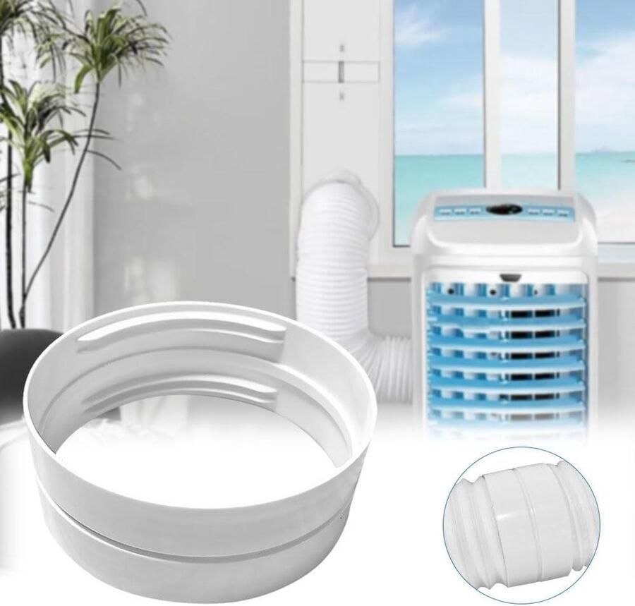 Afvoerslangadapter airconditioningsslangadapter draagbare airconditioning-afvoerslangconnector airconditioning afvoerslangadapter uitlaatslangaansluiting voor airconditioning afzuigkap