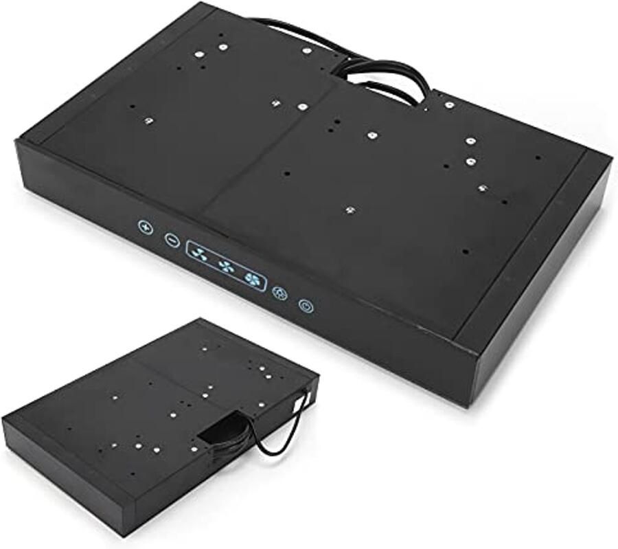 Afzuigkap 12V voor Camper Keuken met 3 Snelheden en LED-Verlichting