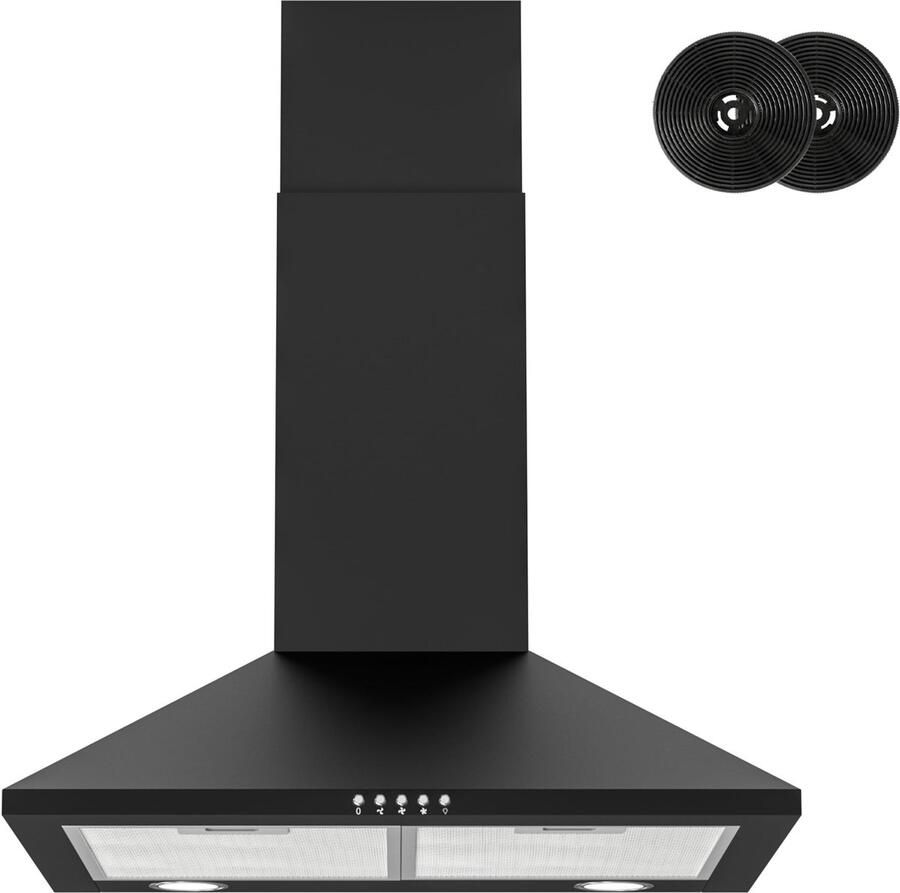 Wandafzuigkap 60 cm met borstelloze motor en led-verlichting Efficiënte afzuiging voor kleine en middelgrote keukens - Foto 2