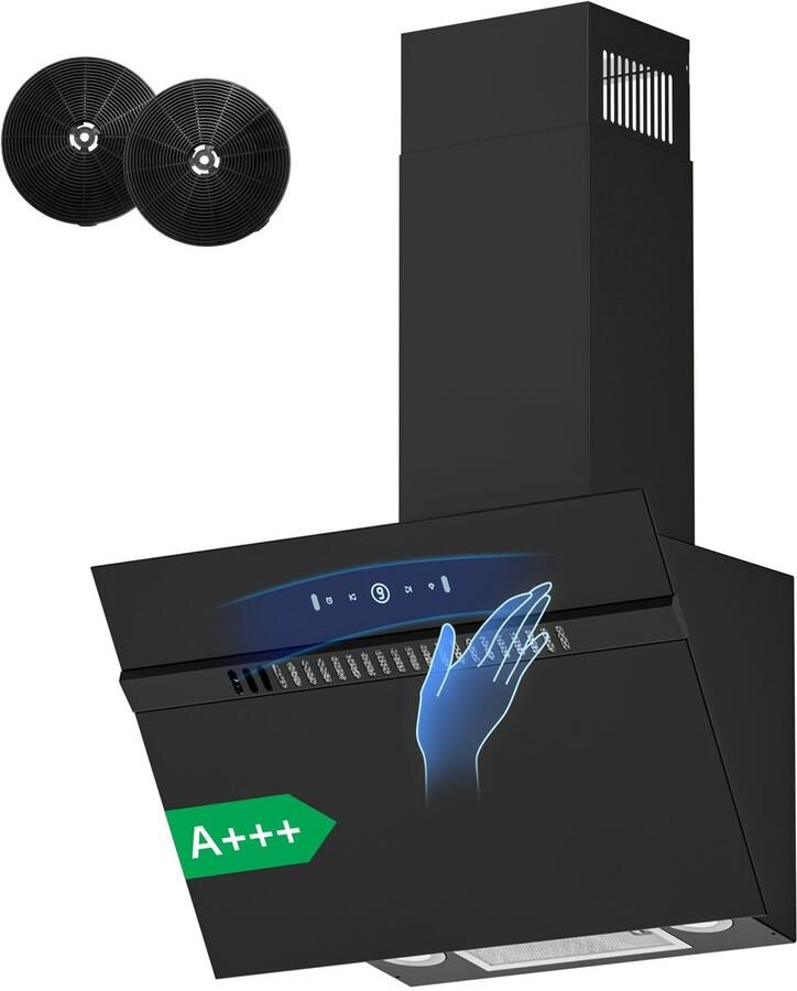 Afzuigkap 60 cm – 684 m³ u – 9 Snelheden – Gebaren- en Touchbediening – Energieklasse A+++